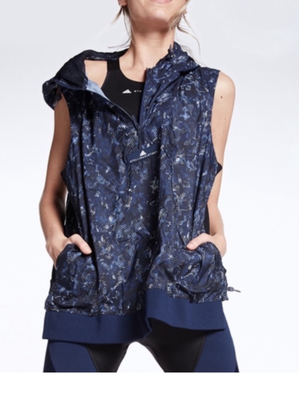 adidas by Stella McCartney Run Adizero Gilet Athletic Athleisure Vest Size XS